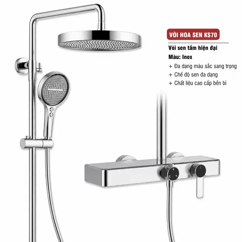 Vòi hoa sen cao cấp KS70