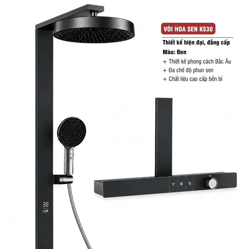 Vòi sen tắm hiện đại KS30