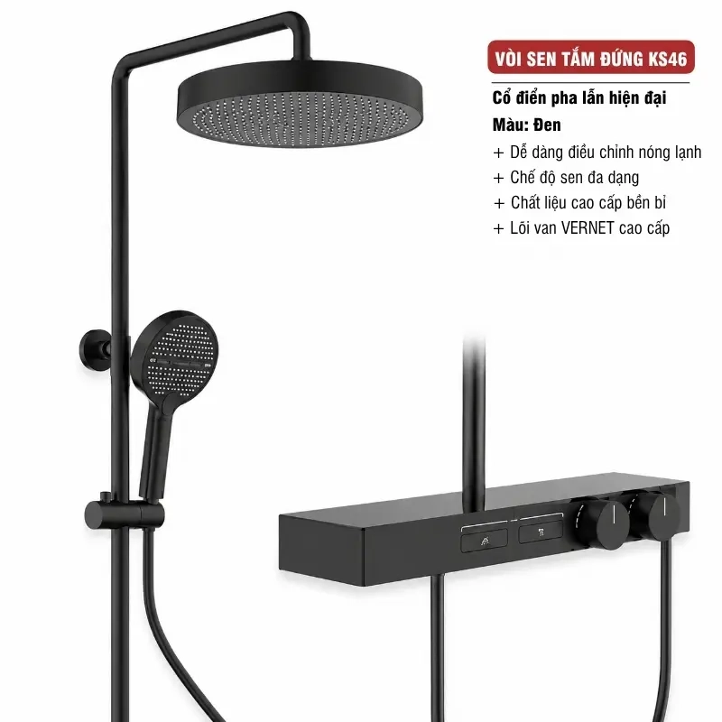 Vòi sen tắm hiện đại KS46
