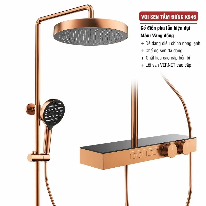 Vòi sen tắm hiện đại KS46