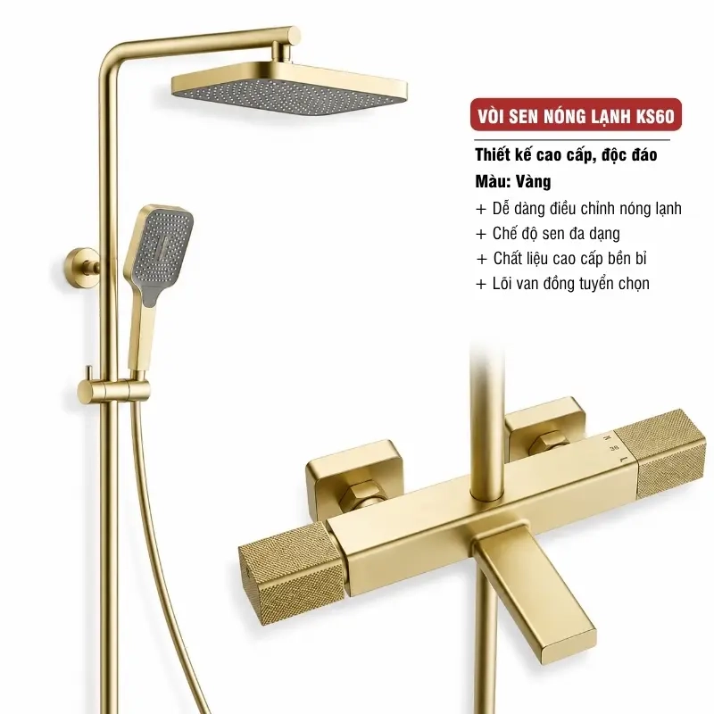 Vòi sen tắm hiện đại KS60